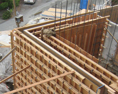 Wooden Concrete Formwork